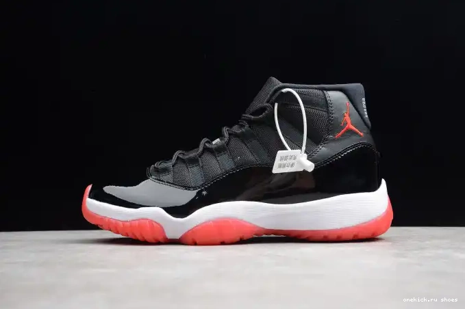 Rep Jordan Air 11 Bred (2012) 378037-010 Retro 0512